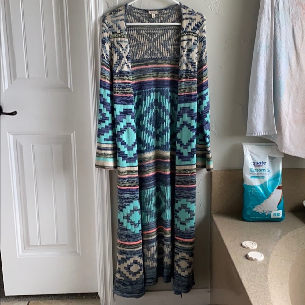 Spring Duster Cardigan - Picture 2 of 4